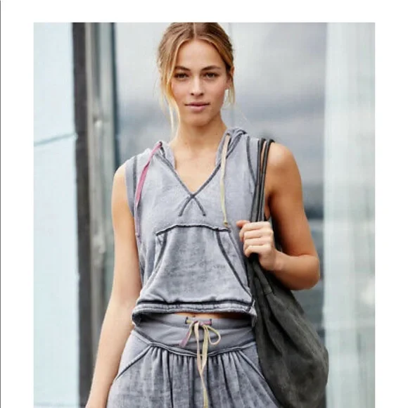 NWT Free People Movement Meadowbrook Hoodie. Sizes XS & S. Color - black. - Picture 3 of 5